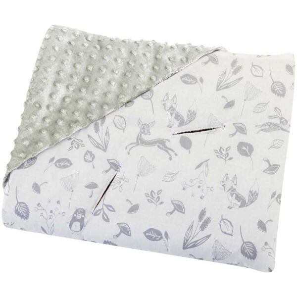 BOMIMI BOMIMI WRAP BLANKET (CAR) Deka do autosedačky, bež, veličina