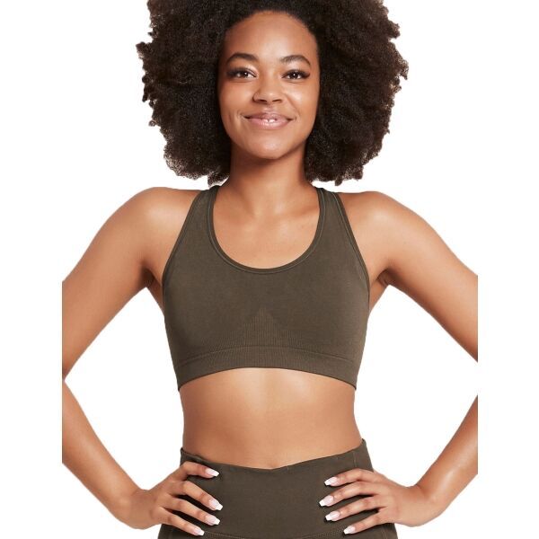BOODY BOODY RACERBACK SPORTS BRA Ženski sportski grudnjak, tamno zelena, veličina