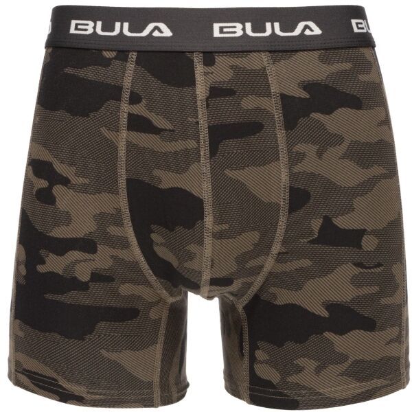 Bula Bula 3PK BOXER Muške bokserice, smeđa, veličina