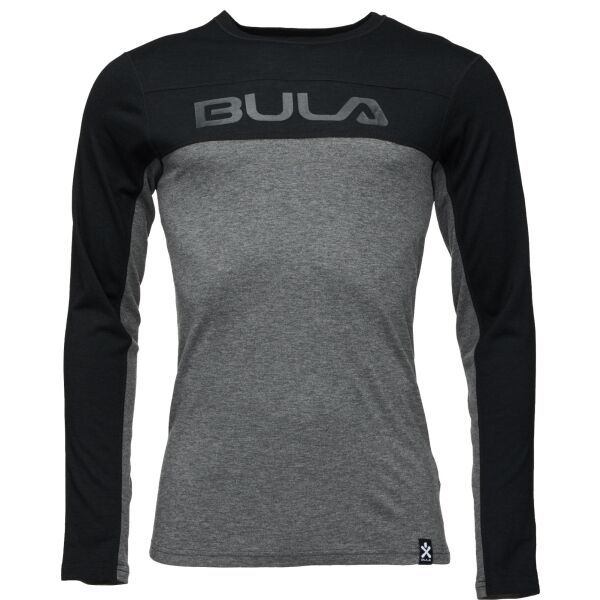 Bula Bula RETRO Muška merino majica, crna, veličina