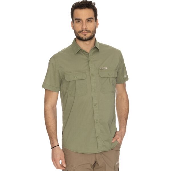 BUSHMAN BUSHMAN PEONY NEW Muška košulja kratkih rukava, khaki, veličina