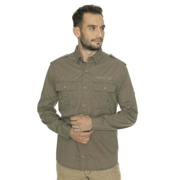 BUSHMAN BUSHMAN ZIKMUND Muška košulja, khaki, veličina