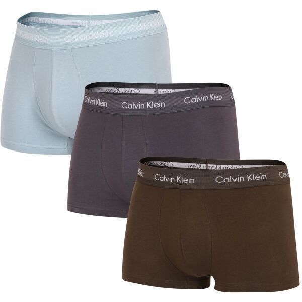 Calvin Klein Calvin Klein 3 PACK LO RISE TRUNK Muške bokserice, svjetlo plava, veličina