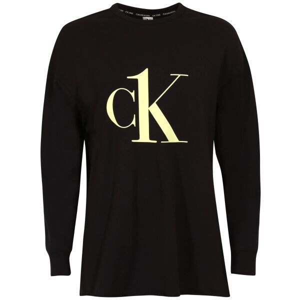 Calvin Klein Calvin Klein CK1 COTTON LW NEW-L/S SWEATSHIRT Ženska majica, crna, veličina