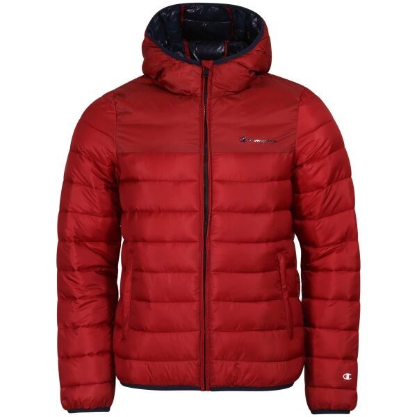 Champion Champion RIPSTOP WOVEN HOODED JACKET Muška zimska jakna, crvena, veličina