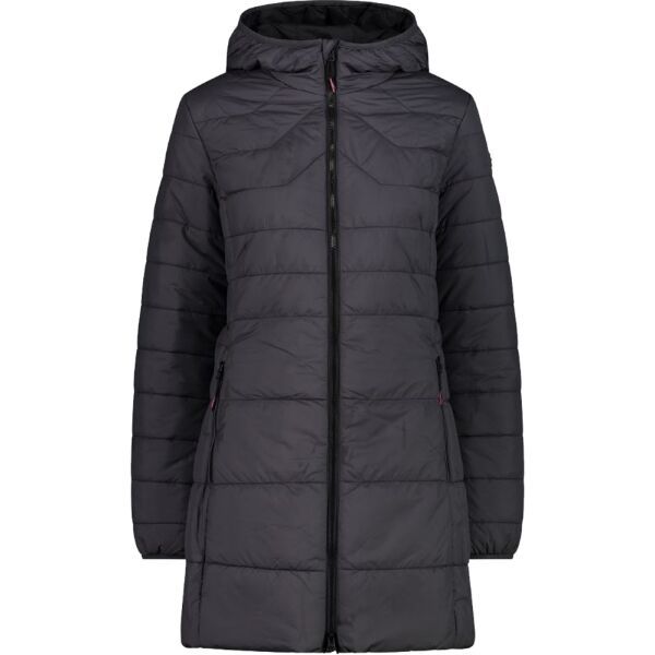 CMP CMP WOMAN JACKET LONG FIX HOOD Ženska jakna, crna, veličina
