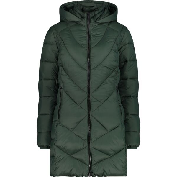 CMP CMP WOMAN PARKA SNAPS HOOD Ženska parka, zelena, veličina