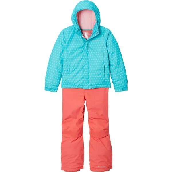 Columbia Columbia BUGA SNOW SET Komplet zimske trenirke za djecu, boja lososa, veličina