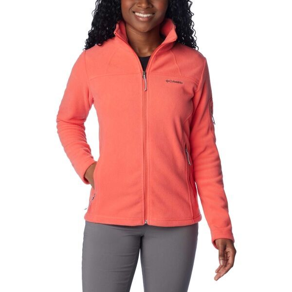 Columbia Columbia FAST TREK II JACKET Ženska majica od flisa, boja lososa, veličina