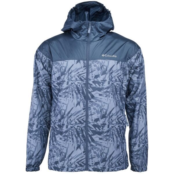 Columbia Columbia FLASH CHALLENGER™ NOVELTY WINDBREAKER Muška lagana vjetrovka, svjetlo plava, veličina
