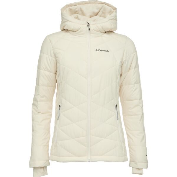 Columbia Columbia HEAVENLY HOODED JACKET Ženska zimska jakna, bež, veličina