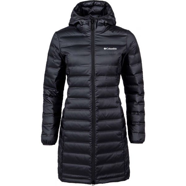 Columbia Columbia LAKE 22 DOWN LONG HOODED JACKET Ženska perjasta jakna, crna, veličina