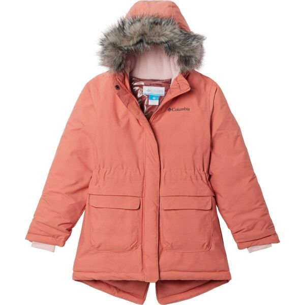 Columbia Columbia NORDIC STRIDER JACKET Dječja zimska jakna, boja lososa, veličina