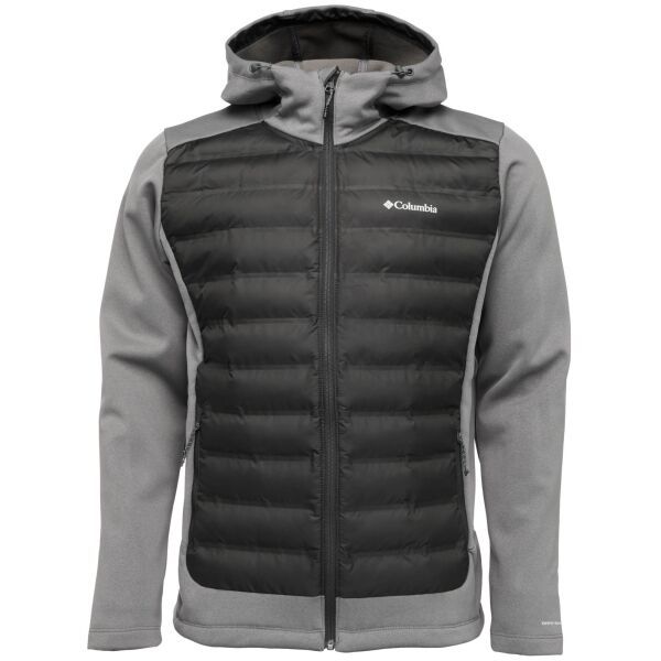 Columbia Columbia OUT-SHIELD INSULATED FULL ZIP HOODIE Muška hibridna jakna, tamno siva, veličina