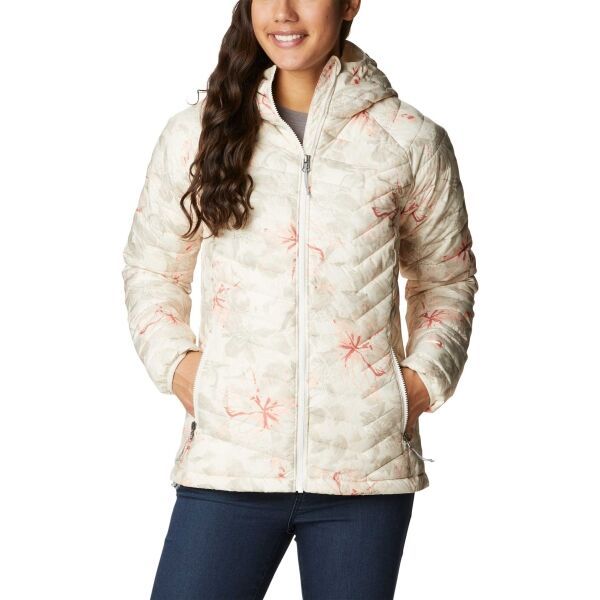 Columbia Columbia POWDER LITE HOODED JACKET Ženska jakna, bež, veličina