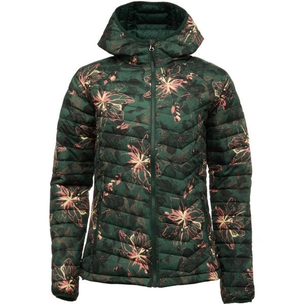 Columbia Columbia POWDER LITE HOODED JACKET Ženska jakna, tamno zelena, veličina