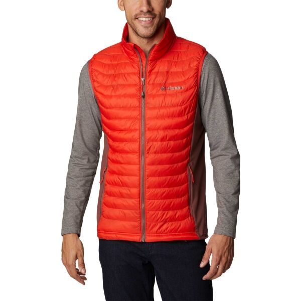 Columbia Columbia POWDER PASS VEST Muški prsluk, crvena, veličina