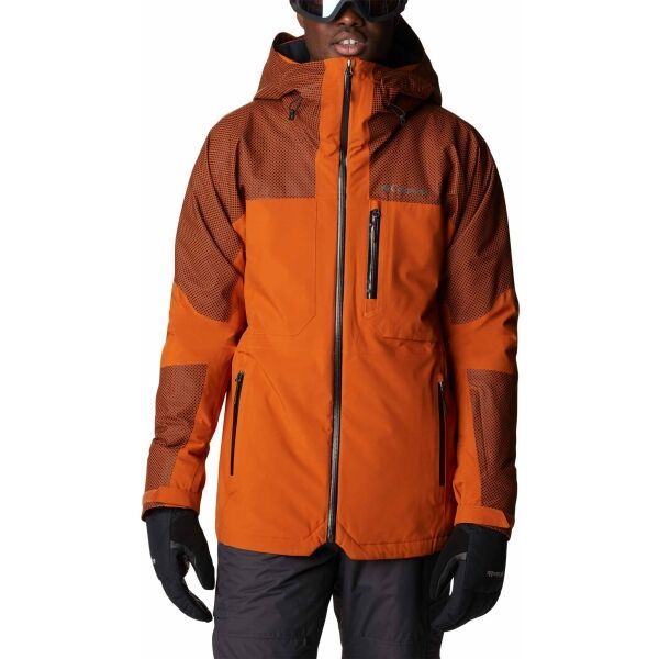Columbia Columbia SNOW SLAB BLACK DOT JACKET Muška zimska jakna, narančasta, veličina