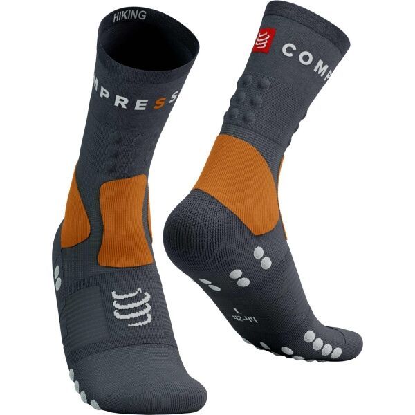 Compressport Compressport HIKING SOCKS Čarape za planinarenje, siva, veličina