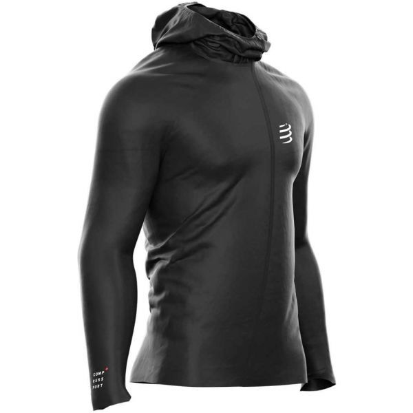 Compressport Compressport HURRICANE WATERPROOF 10/10 JACKET Muška jakna za trčanje, crna, veličina