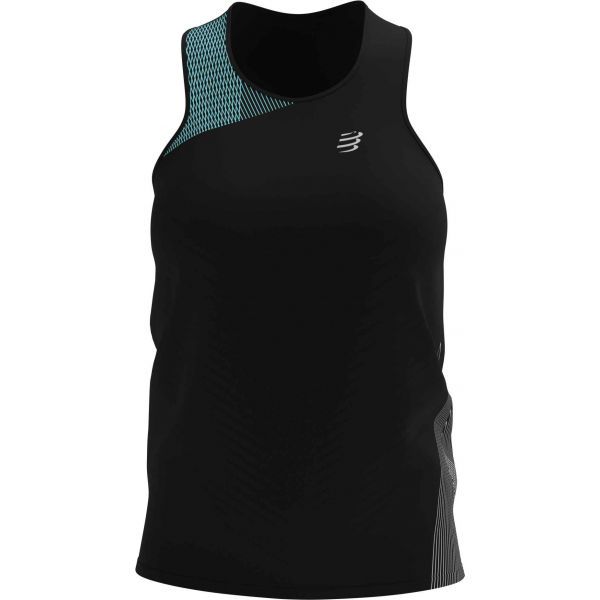 Compressport Compressport PERFORMANCE SINGLET W Dámské běžecké tílko, crna, veličina