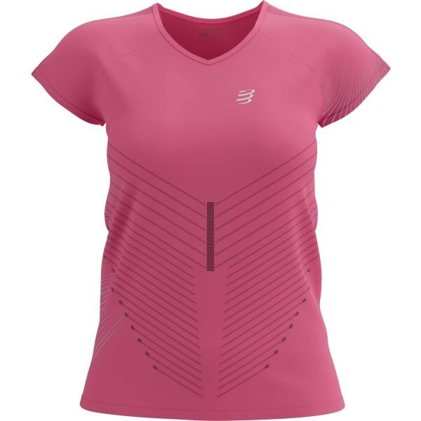 Compressport Compressport PERFORMANCE SS TSHIRT W Ženska majica za trčanje, ružičasta, veličina