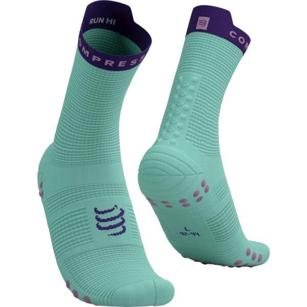 Compressport Compressport PRO RACING SOCKS V4.0 RUN Čarape za trčanje, tirkiz, veličina