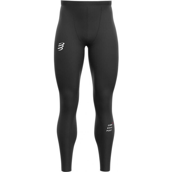 Compressport Compressport RUN UNDER CONTROL FULL TIGHTS Pánské běžecké kompresní legíny, crna, veličina