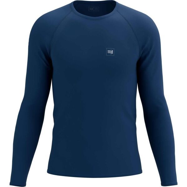 Compressport Compressport TRAINING TSHIRT LS Muška majica za trening dugih rukava, plava, veličina