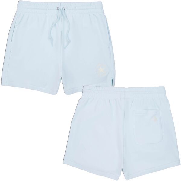 Converse Converse CHUCK PATCH RELAXED SHORT Ženske kratke hlače, svjetlo plava, veličina