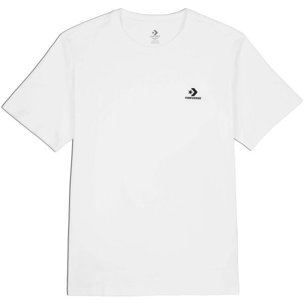 Converse Converse CLASSIC LEFT CHEST SS TEE Muška majica, bijela, veličina