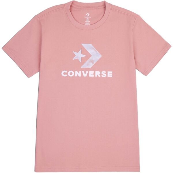 Converse Converse SEASONAL STAR CHEVRON SS TEE Ženska majica, ružičasta, veličina