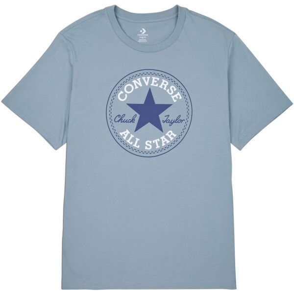 Converse Converse STANDARD FIT CENTER FRONT CHUCK PATCH CORE TEE Uniseks majica, svjetlo plava, veličina