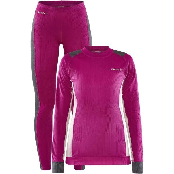 Craft Craft CORE DRY BASELAYER SET W Ženski funkcionalni set, ružičasta, veličina