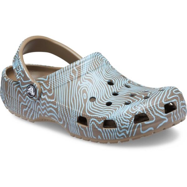 Crocs Crocs CLASSIC TOPOGRAPHIC CLOG Unisex natikače, khaki, veličina 43/44