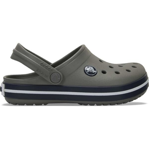 Crocs Crocs CROCBAND T Dječje natikače, tamno siva, veličina 27/28