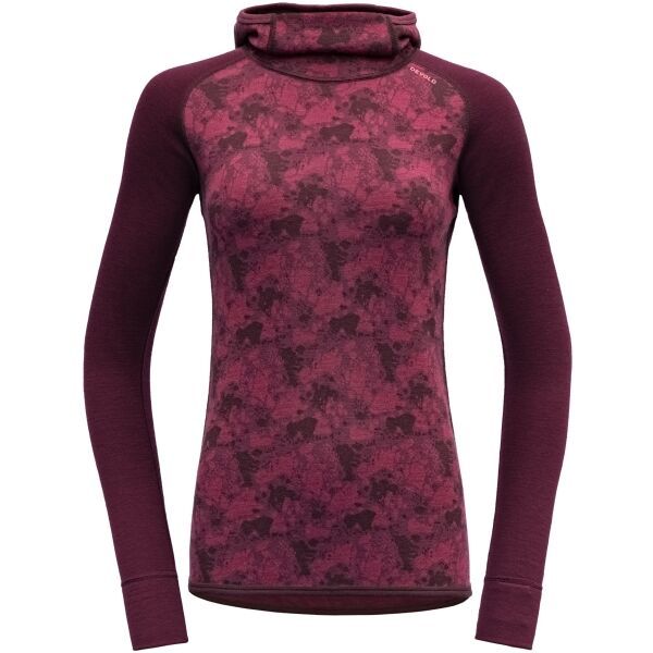 Devold Devold KVITEGGA MAN SHIRT Muška majica dugih rukava, boja vina, veličina