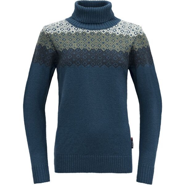 Devold Devold SYVDE WOOL HIGH NECK Ženski pulover, tamno plava, veličina