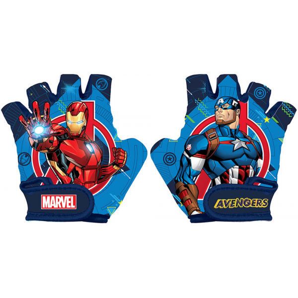 Disney Disney AVENGERS Dětské rukavice na kolo, plava, veličina