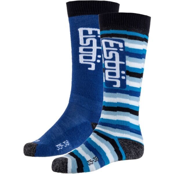 Eisbär Eisbär JR SKI COMFORT 2PACK Dječje skijaške čarape, plava, veličina
