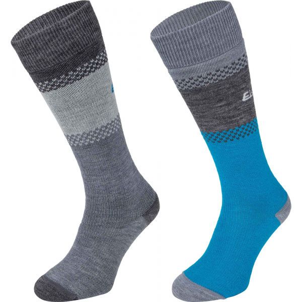 Eisbär Eisbär SKI COMFORT 2 PACK Ženske toplinske čarape, siva, veličina