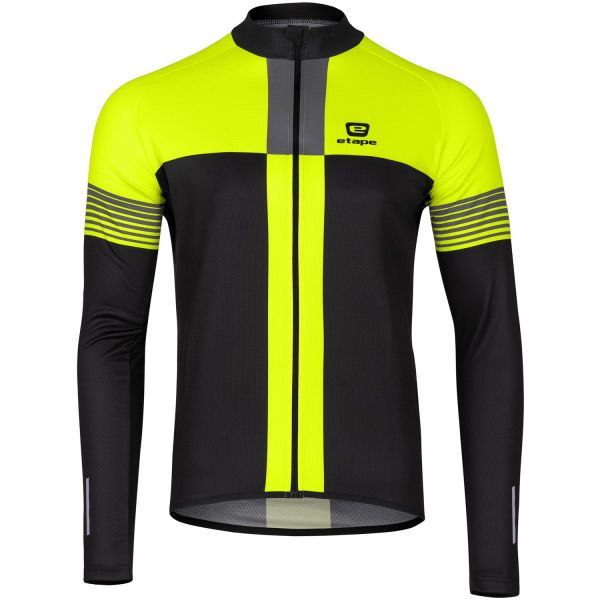 Etape Etape COMFORT Muški biciklistički dres, crna, veličina