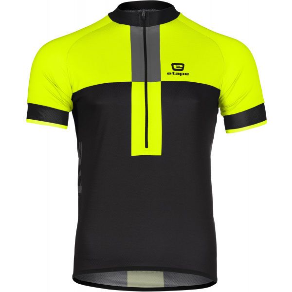 Etape Etape FACE Muški biciklistički dres, crna, veličina
