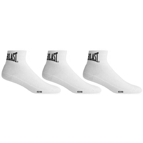 Everlast Everlast QUARTER EVERLAST SOCKS Sportske čarape srednje, bijela, veličina