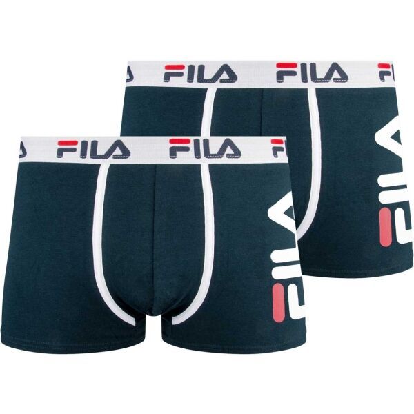 Fila Fila BOXER 2-PACK M Muške bokserice, tamno plava, veličina