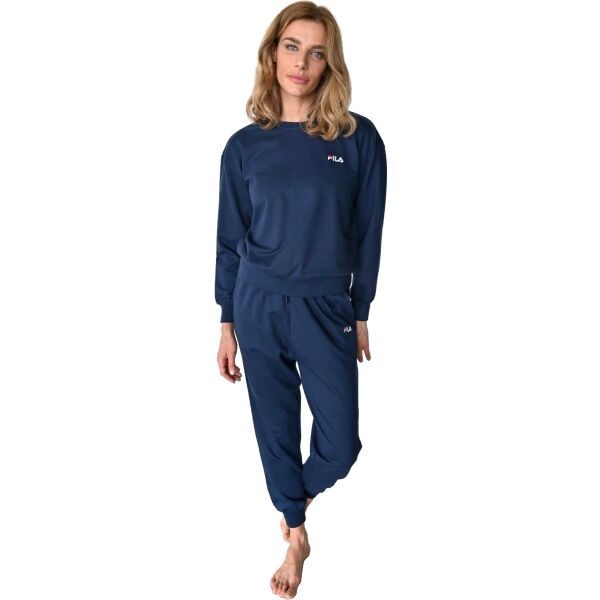 Fila Fila FRENCH TERRY LS PYJAMAS W Ženska pidžama, tamno plava, veličina