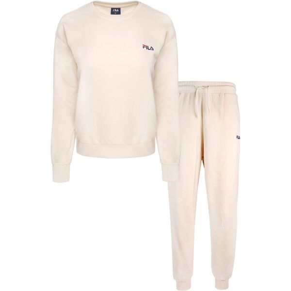 Fila Fila IN COTTON BRUSHED FLEECE Ženska pidžama, bež, veličina