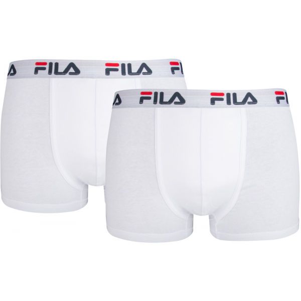 Fila Fila MAN BOXERS 2 PACK Muške bokserice, bijela, veličina
