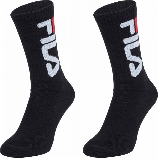 Fila Fila UNISEX TENNIS 2P Uniseks čarape, crna, veličina