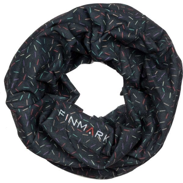Finmark Finmark FS-226 Multifunkcionalni šal, crna, veličina